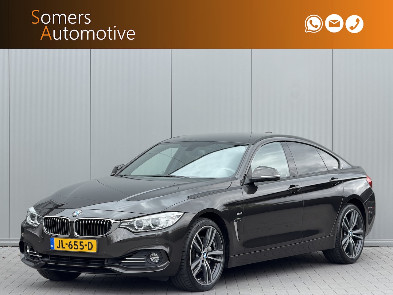 BMW 4-serie Gran Coupé - 440i xDrive High Executive Luxury | Harman Kardon | 19" M | Head Up | Keyless | Afn. Trekh - AutoWereld.nl