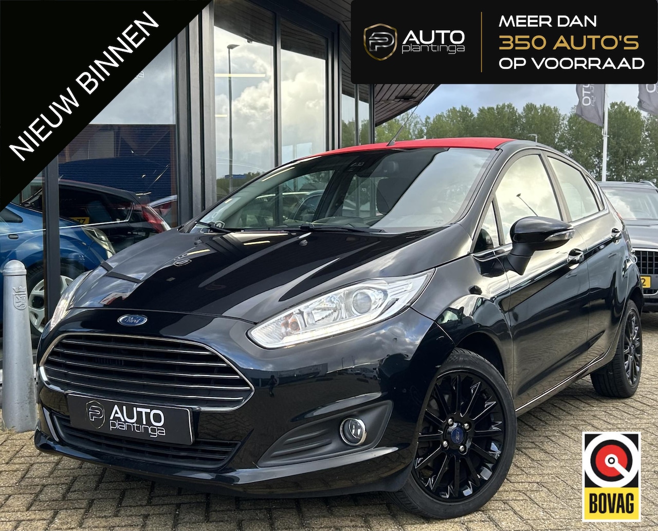 Ford Fiesta - 1.0 EcoBoost Titanium 101PK | AUTOMAAT | DEALERONDERHOUDEN | NL AUTO | NAP | Navigatie | C - AutoWereld.nl