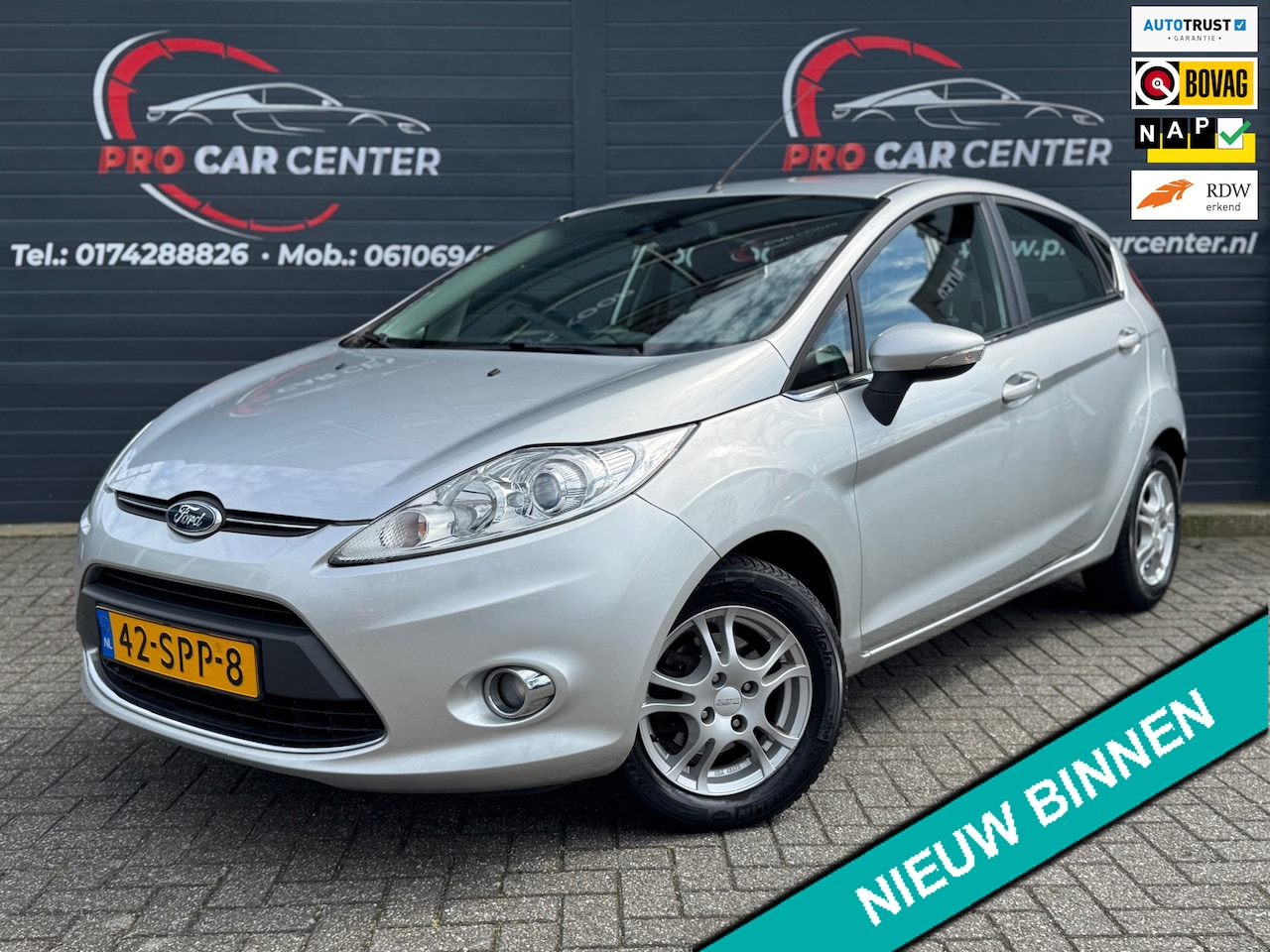 Ford Fiesta - 1.25 Titanium CLIMATE|CRUISE|PDC|EL.RAMEN|LMV|NAP|APK - AutoWereld.nl