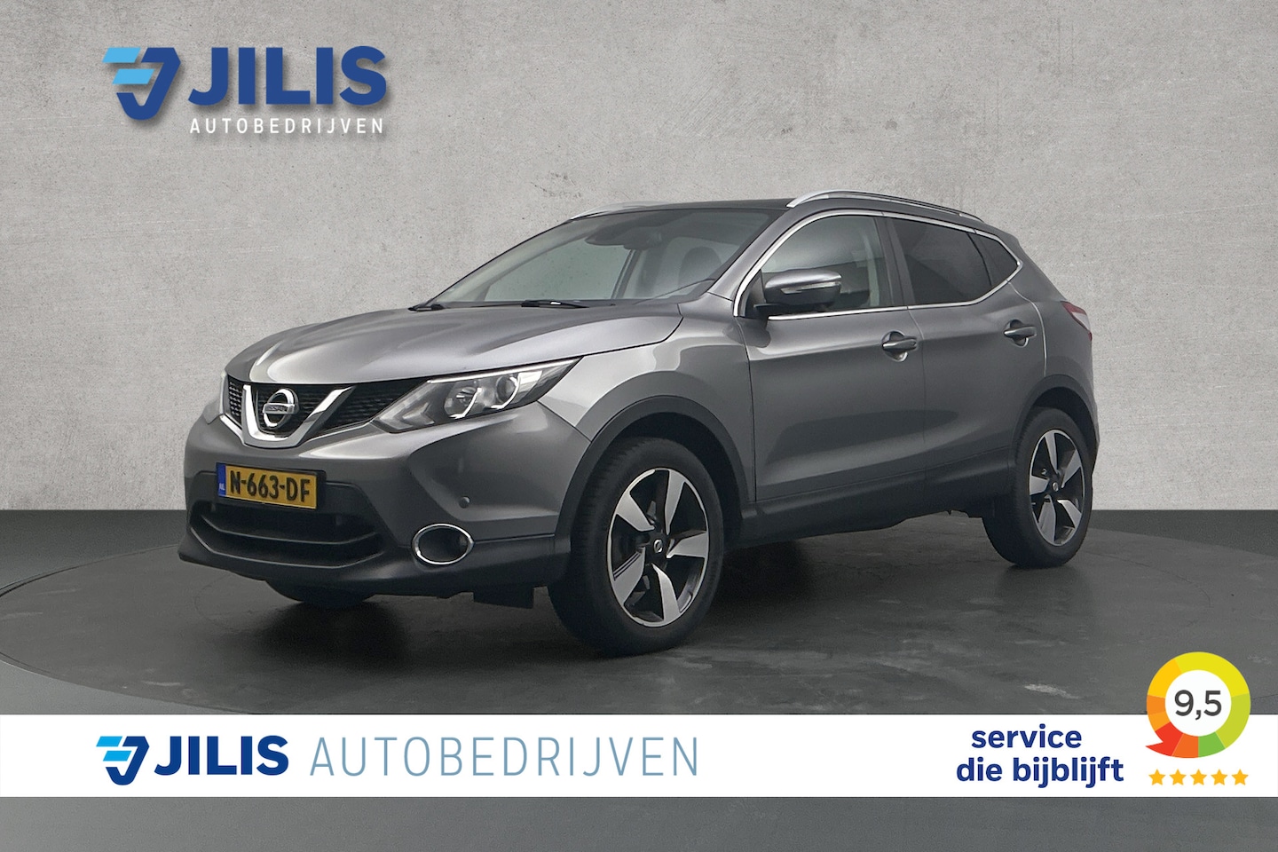 Nissan Qashqai - 1.2 Connect Edition | Panoramadak | Rondomzicht camera - AutoWereld.nl