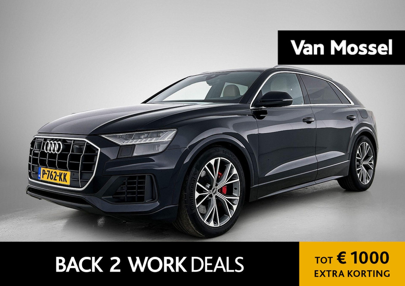 Audi Q8 - 55 TFSI e quattro Pro Line Advanced | B&O AUDIO | LED MATRIX | LEER | CAMERA | STOELVENTIL - AutoWereld.nl