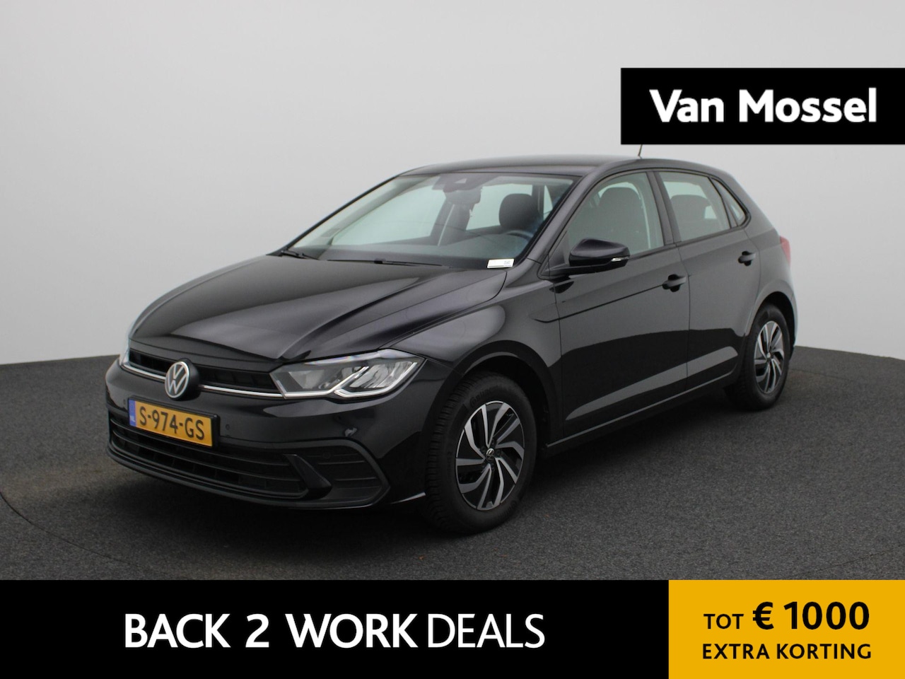 Volkswagen Polo - 1.0 TSI Life Business | LMV | Virtual cockpit | Cruise control | Parkeer sensoren | Naviga - AutoWereld.nl