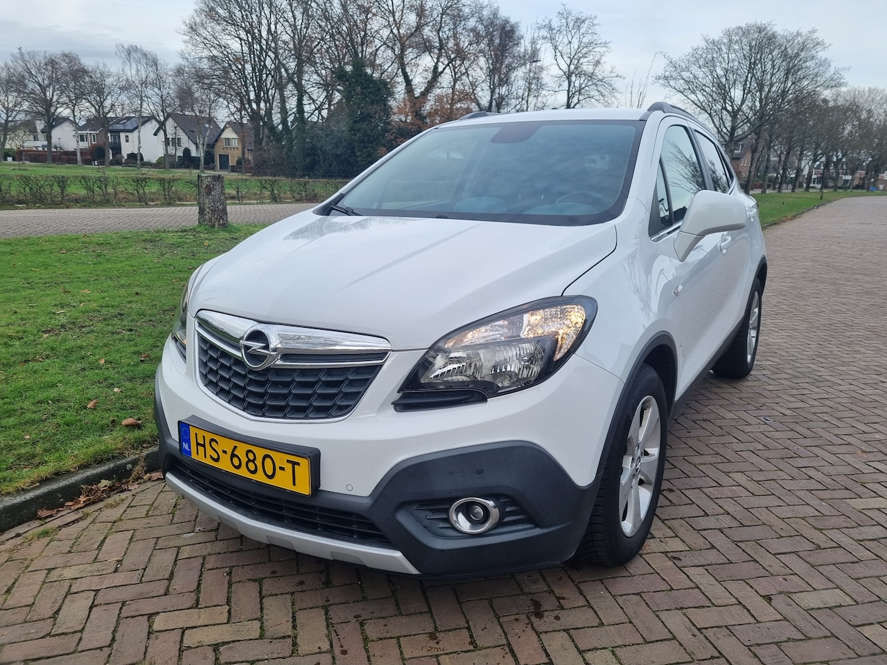 Opel Mokka - 1.4 T Cosmo 2015, Wit, stijlvolle compacte SUV, topuitvoering - AutoWereld.nl