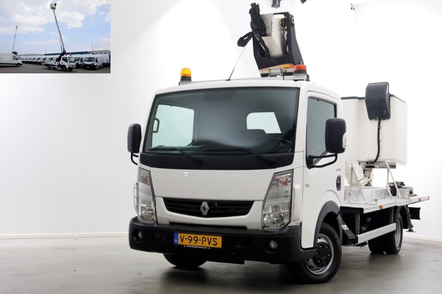 Renault Maxity - 3.0 DCI 130pk E6 Hoogwerker Werkhoogte 14.5 meter PTO 08-2019 - AutoWereld.nl