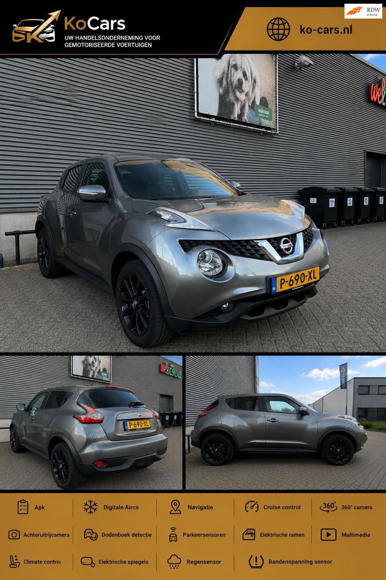Nissan Juke - Apk / Airco / Navi / Cruise - AutoWereld.nl