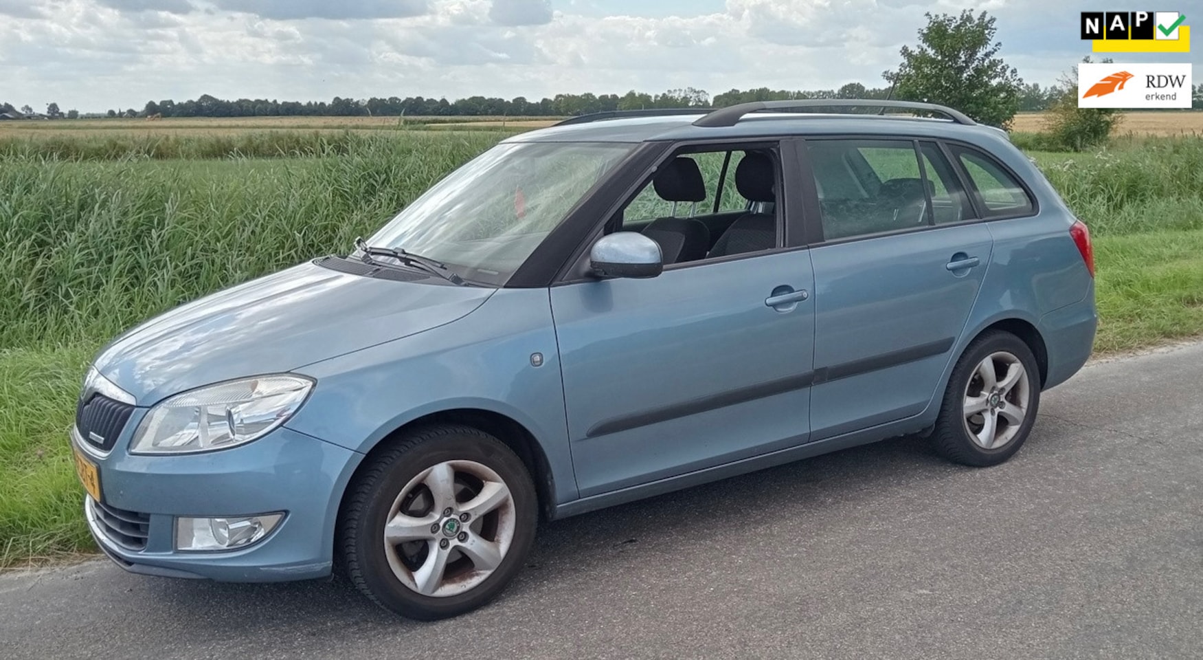 Skoda Fabia Combi - 1.2 TDI Greenline | Nap | Airco - AutoWereld.nl