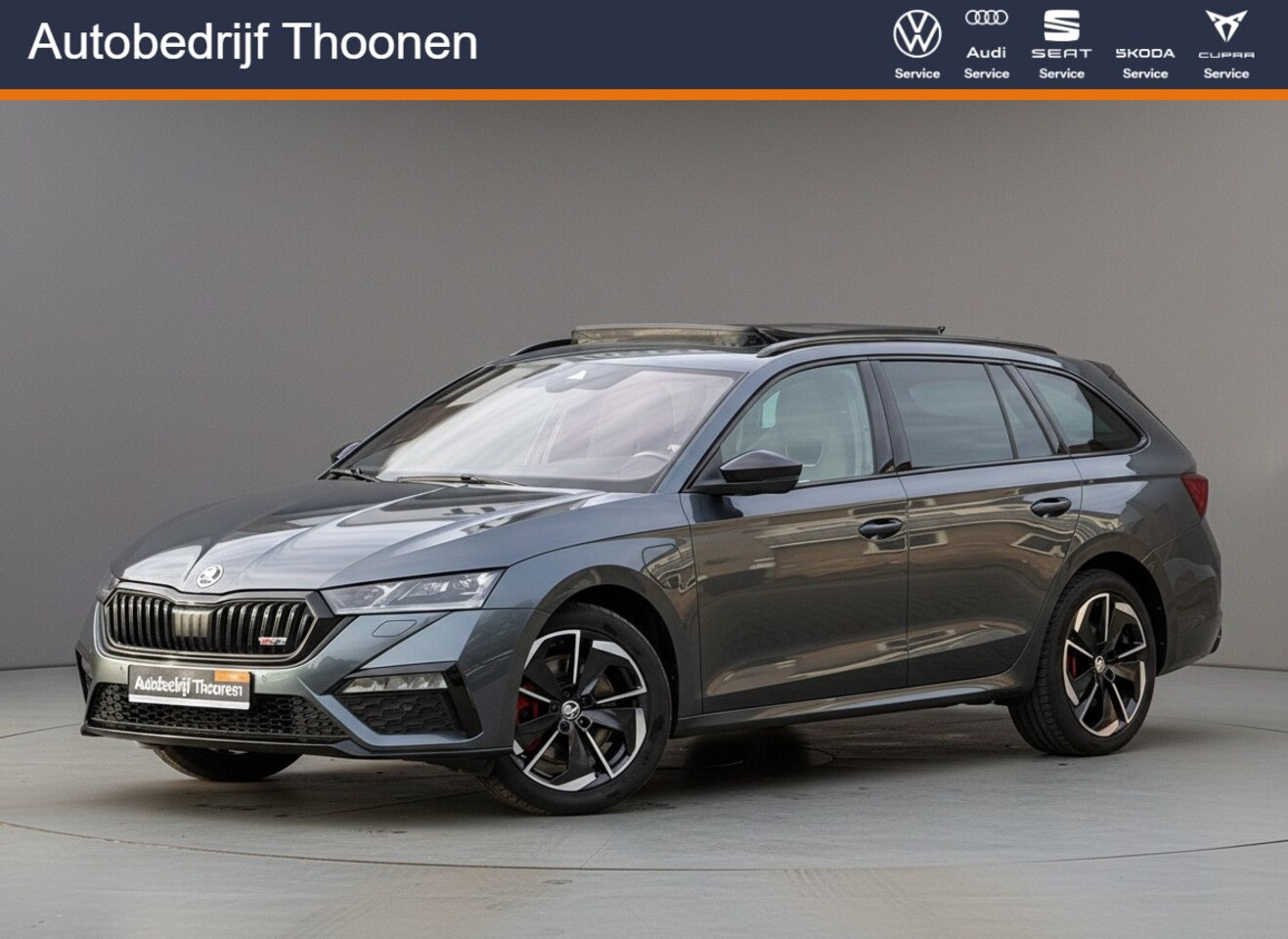 Skoda Octavia Combi - 1.4 TSI RS iV PHEV Business | HUD | Pano | Camera - AutoWereld.nl
