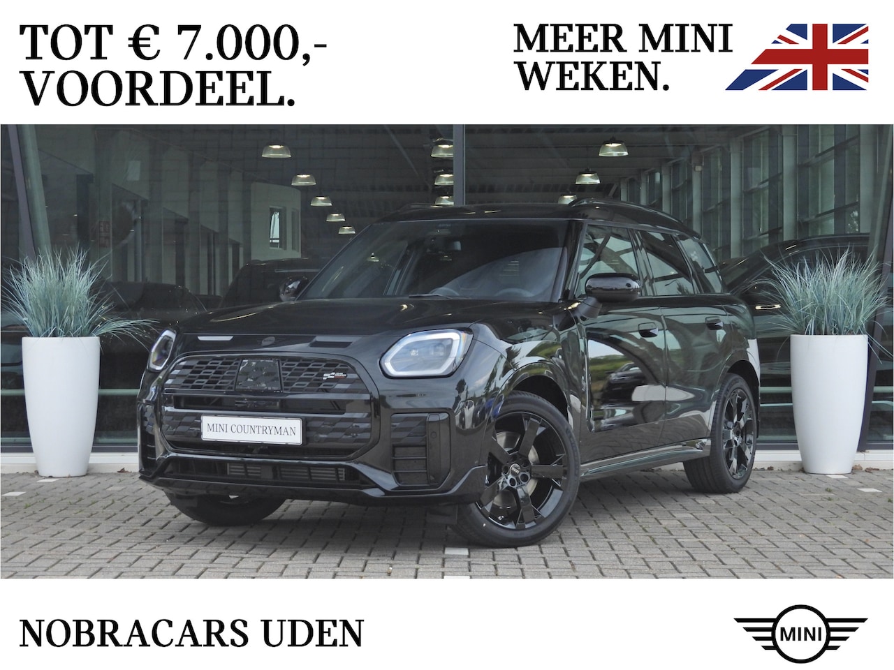MINI Countryman - C Automaat / John Cooper Works / Pakket M / 19" JCW Runway Spoke black - AutoWereld.nl
