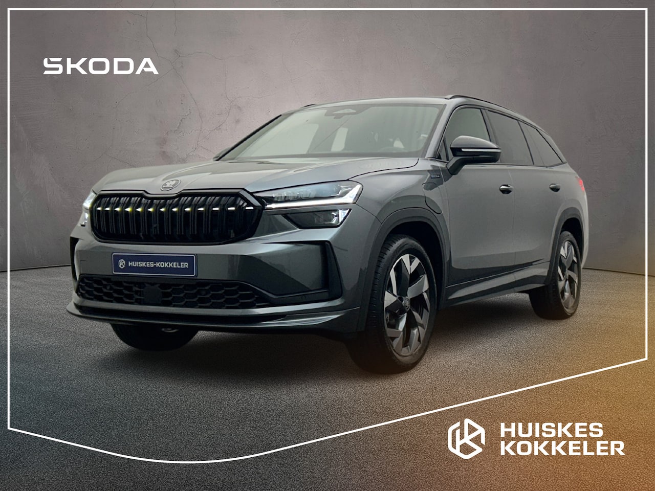 Skoda Kodiaq - 1.5 TSI PHEV 204pk Sportline Business €51.659,- incl. inruilpremie - AutoWereld.nl