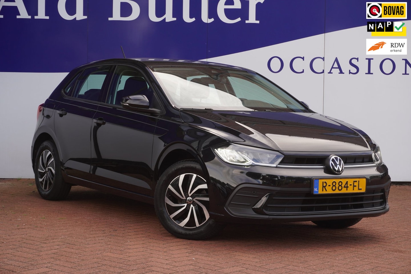 Volkswagen Polo - 1.0 TSI Life Business+Led+Vitrual+Ecc+Stoel-verw+Parkeer-Hulp+adaptief-Cruise+Navigatie - AutoWereld.nl