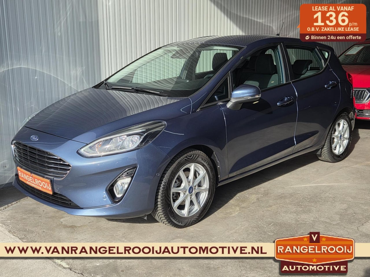 Ford Fiesta - 1.0 EcoBoost Titanium 1.0 EcoBoost Titanium, winterpack, clima, pdc v+a, 15" lmv - AutoWereld.nl