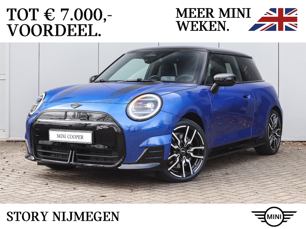 MINI Electric - Hatchback Cooper SE / John Cooper Works / Pakket XL / 18" JCW Lap Spoke 2-tone - AutoWereld.nl