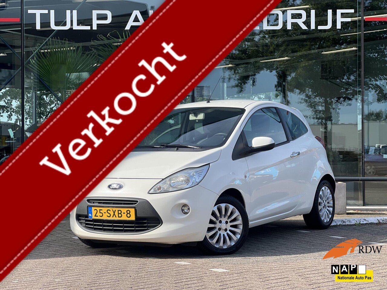 Ford Ka - 1.2 Titanium X start/stop Airco Goed onderhoud! NAP - AutoWereld.nl