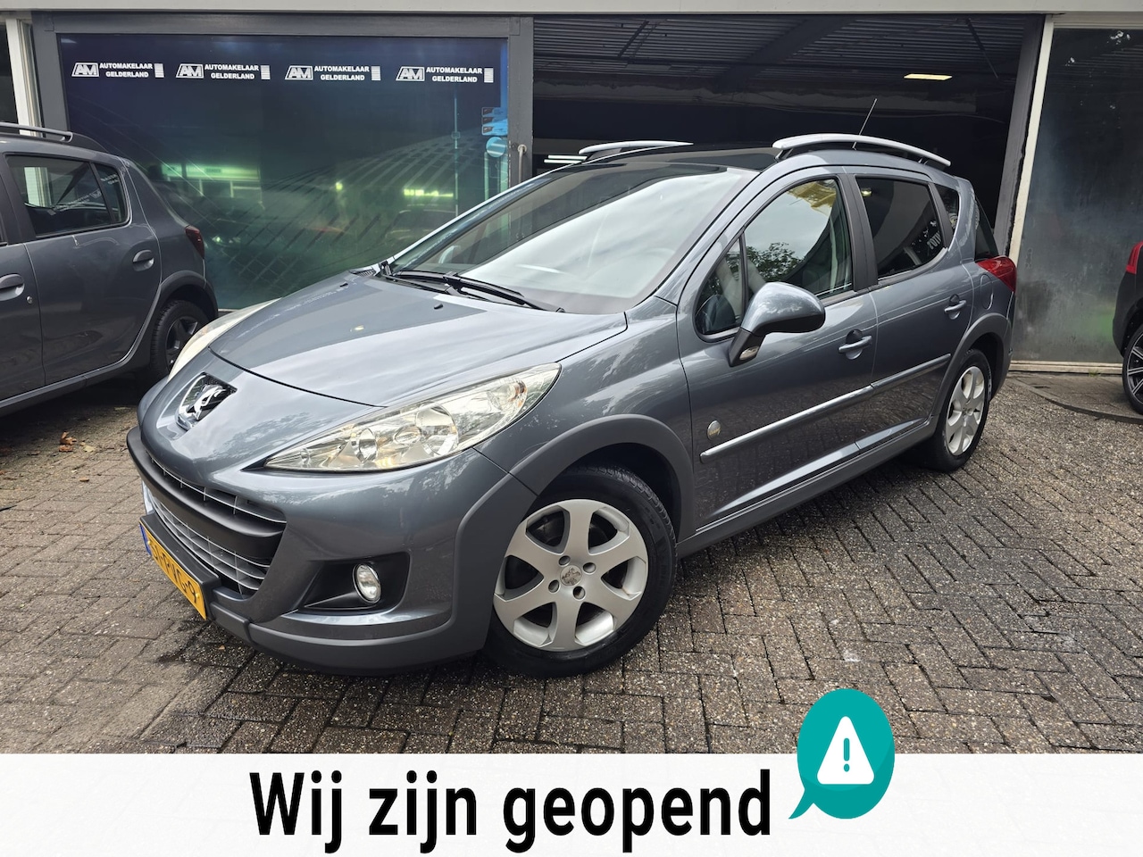 Peugeot 207 SW Outdoor - 1.6 VTi |3/6 OF 12MND GARANTIE | NIEUWE APK | PANO | AIRCO | LMV | TREKHAAK | - AutoWereld.nl