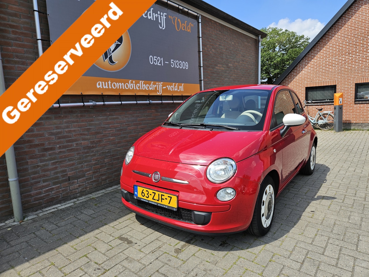 Fiat 500 - 0.9 TwinAir Color Therapy 0.9 TwinAir Color Therapy (koppeling defect) - AutoWereld.nl