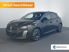Peugeot 208 - GT | Armsteunen op de voorportieren bekleed met kunstleder met groen sierstiksel (GT-Line)