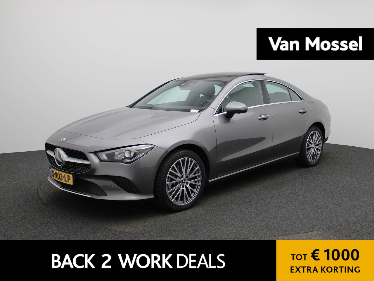 Mercedes-Benz CLA-Klasse - 250 e Luxury Line | Automaat | Panoramadak | Apple Carplay / Android Auto | Stoel- Stuurve - AutoWereld.nl