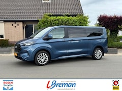 Ford Transit Custom - 170pk automaat Dubbel cabine PANODAK LEDER L2H1