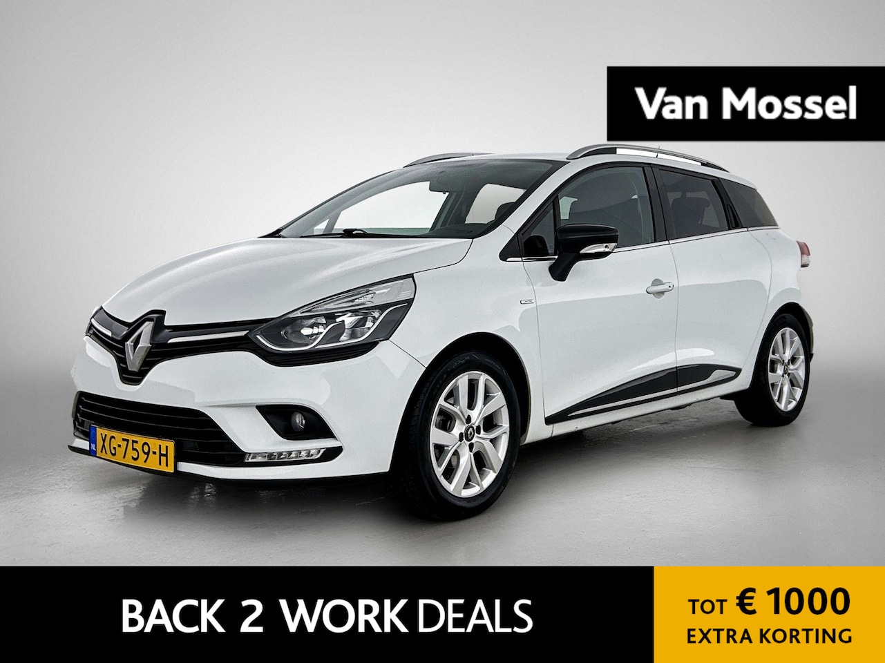 Renault Clio Estate - 0.9 TCe Limited | Airconditioning | Cruise Control | Parkeersensoren | - AutoWereld.nl