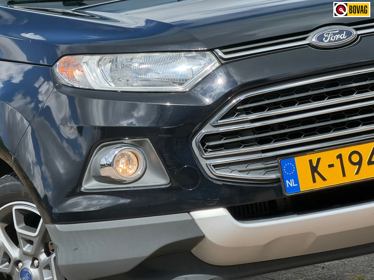 Ford EcoSport - 1.0 EcoBoost Titanium - Panther Black - Nav/Winterpakket/Cruise - AutoWereld.nl