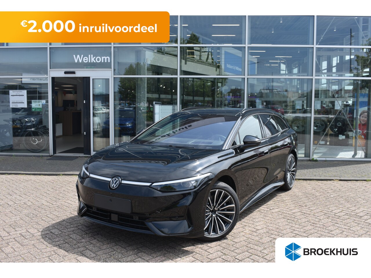 Volkswagen ID.7 Tourer - 77 kWh 286PK Limited Edition Plus Stoel + Stuur verw. | Memory | 360 Camera | LED | Trekha - AutoWereld.nl