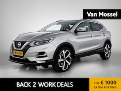 Nissan Qashqai - 1.3 DIG-T Tekna | PANORAMADAK | 360 CAMERA | APPLE CARPLAY - ANDROID AUTO | STOELVERWARMIN