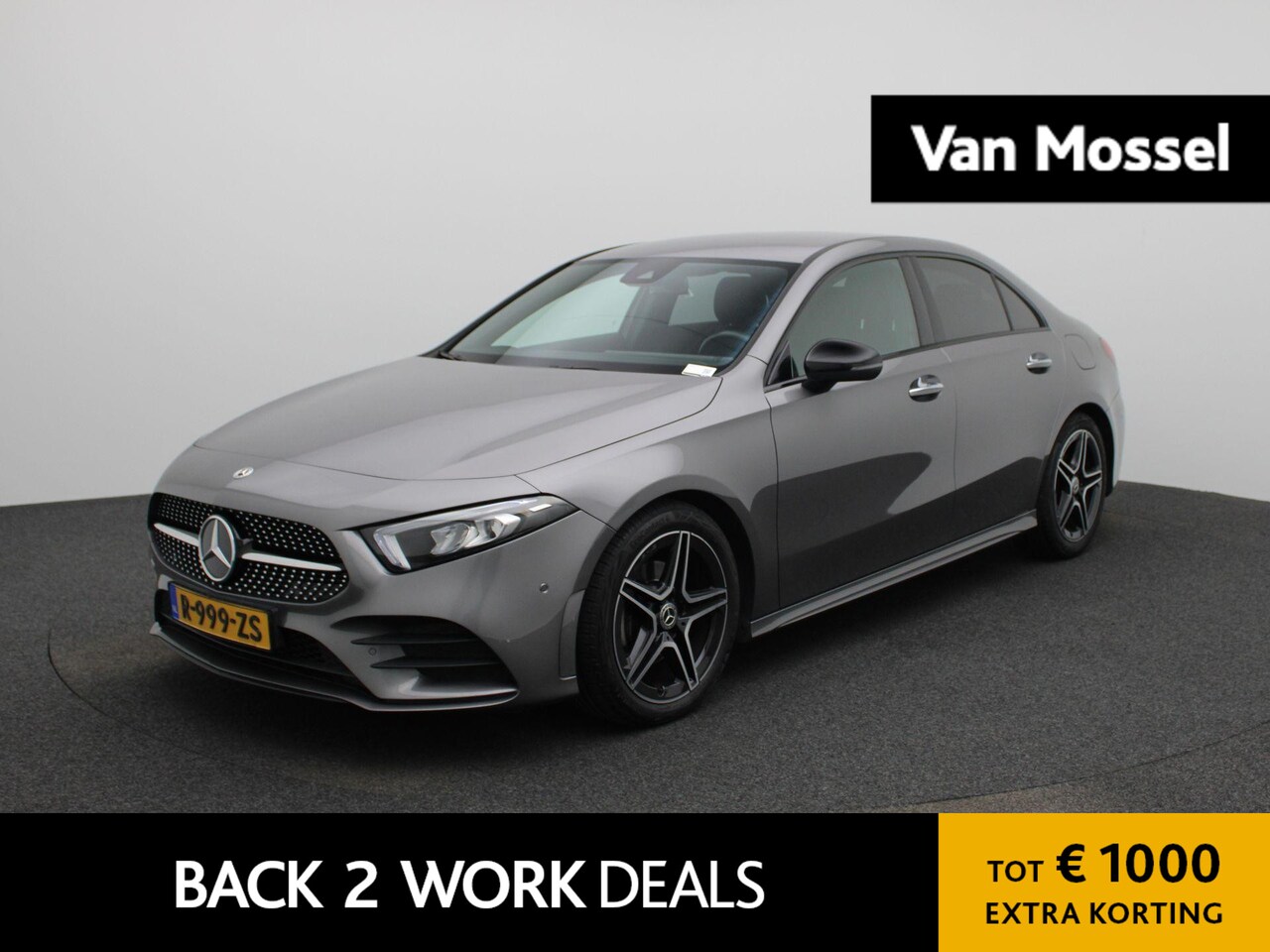 Mercedes-Benz A-klasse - Limousine 180 AMG Line | Automaat | Achteruitrijcamera | Parkeersensoren | Sfeerverlichtin - AutoWereld.nl
