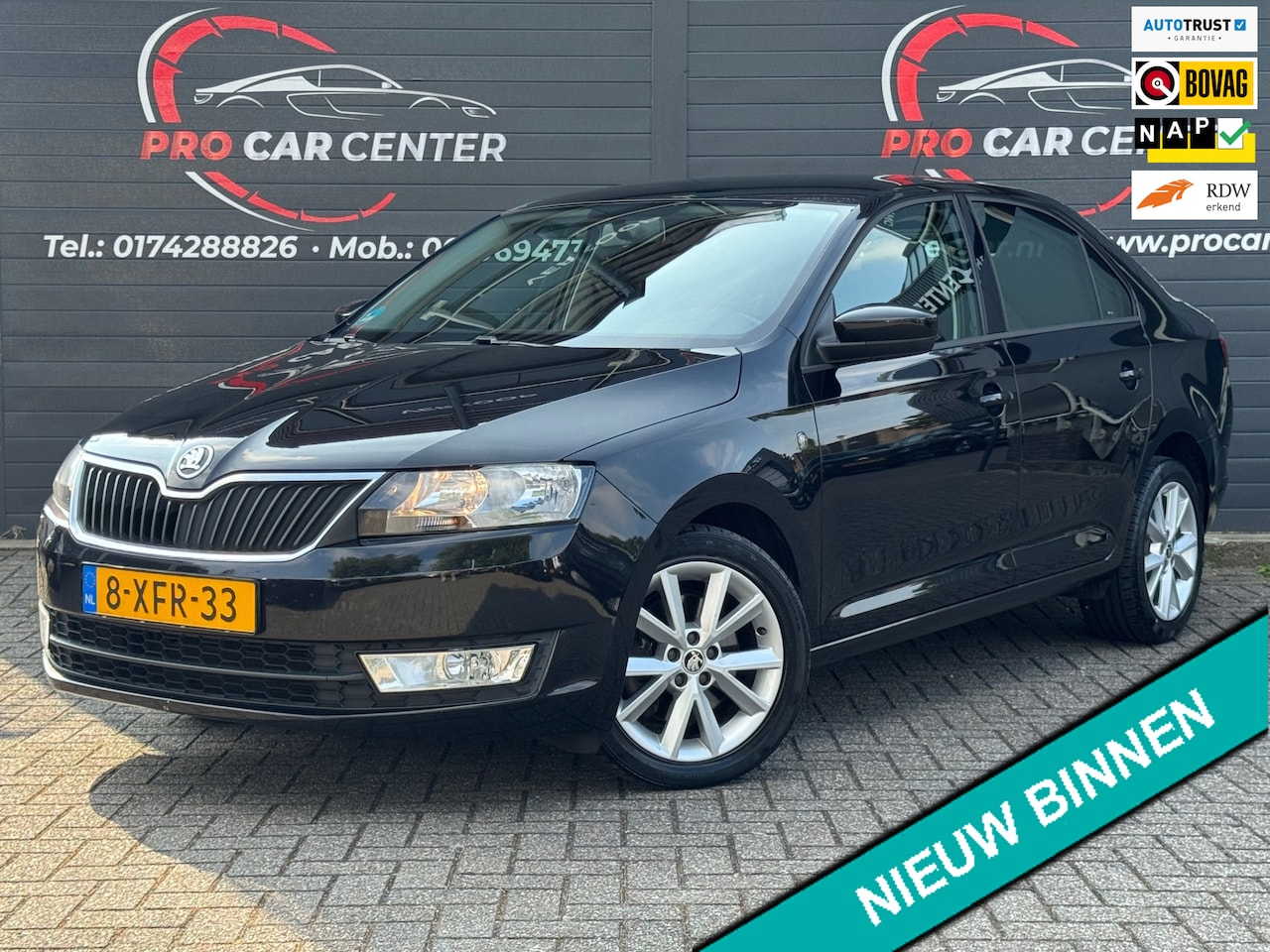 Skoda Rapid - 1.2 TSI Greentech Elegance CLIMATE | CRUISE | 2de EIGENAAR | DEALERONDERHOUDEN | EL.RAMEN - AutoWereld.nl