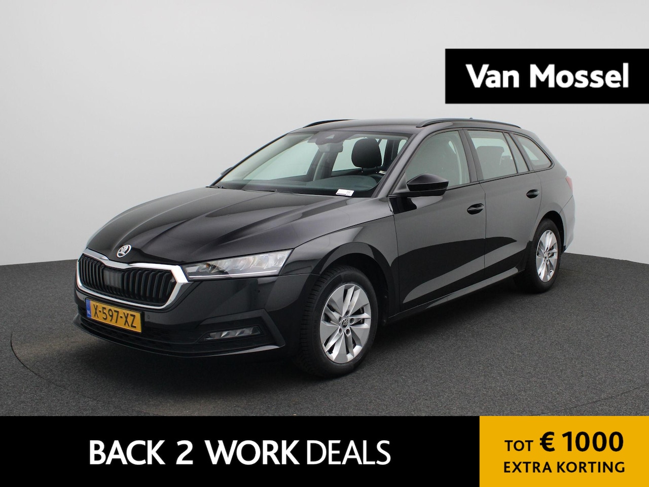 Skoda Octavia Combi - 1.0 e-TSI Business Edition AUTOMAAT | NAVIGATIE | APPLE CARPLAY | PDC | LED | DAB | LMV | - AutoWereld.nl