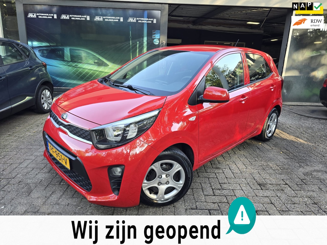 Kia Picanto - 1.0 CVVT PlusLine | 1E EIGENAAR |3/6 OF 12MND GARANITE | AIRCO | UNIEK LAGE KM | - AutoWereld.nl
