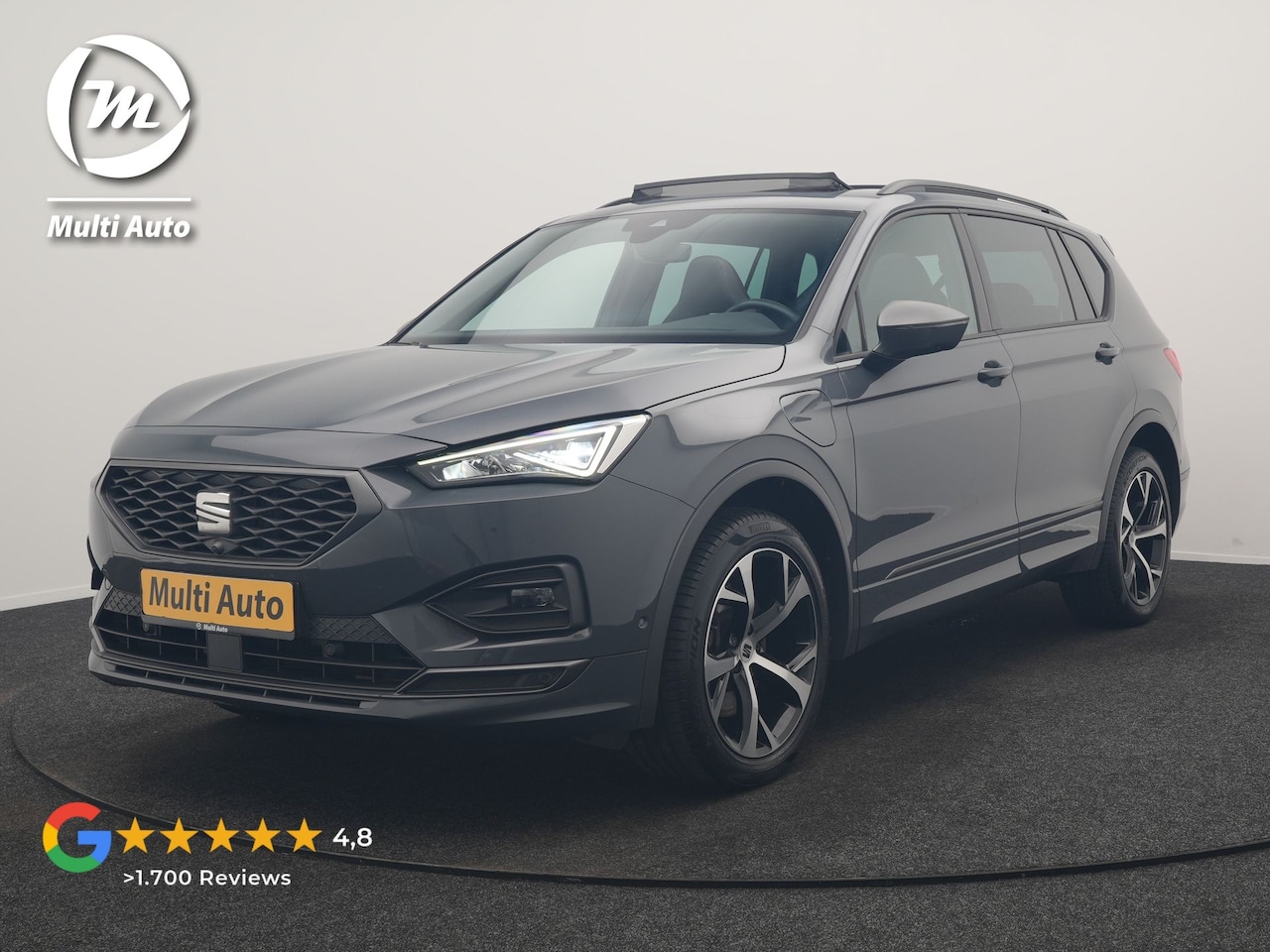 SEAT Tarraco - 1.4 TSI e-Hybrid PHEV FR Business Intense 245pk Dealer O.H. | Trekhaak Af Fabriek | Panoda - AutoWereld.nl