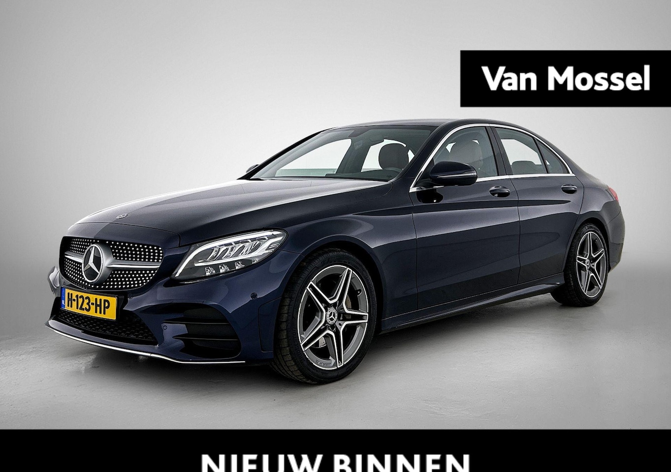 Mercedes-Benz C-klasse - 180 Business Solution AMG | WORDT VERWACHT | STOELVERWARMING | LEDER | ACHTERUITRIJCAMERA - AutoWereld.nl