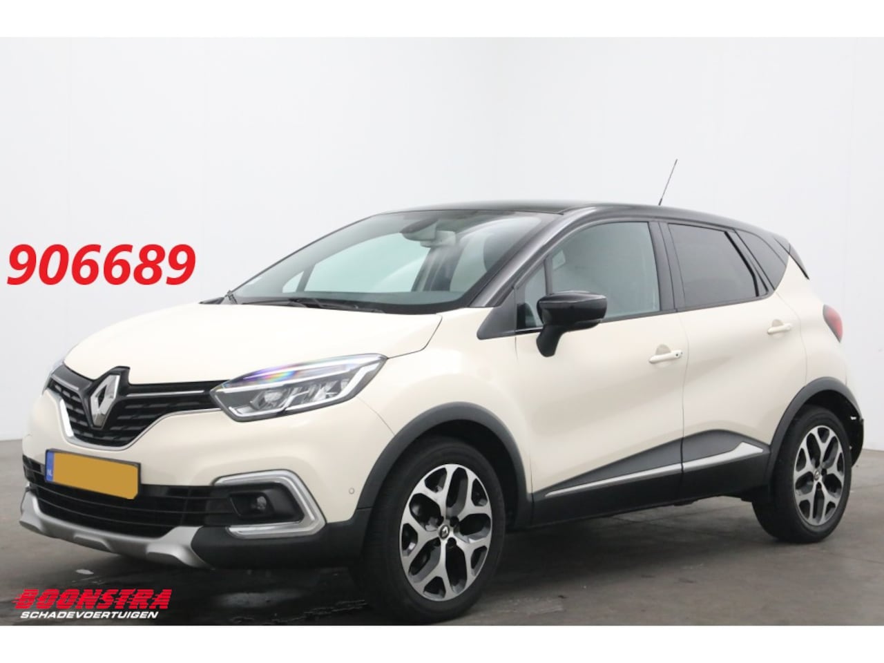 Renault Captur - 1.2 TCe Aut. Edition One Cruise Navi Clima SHZ Leder Apple/Android Camera PDC - AutoWereld.nl