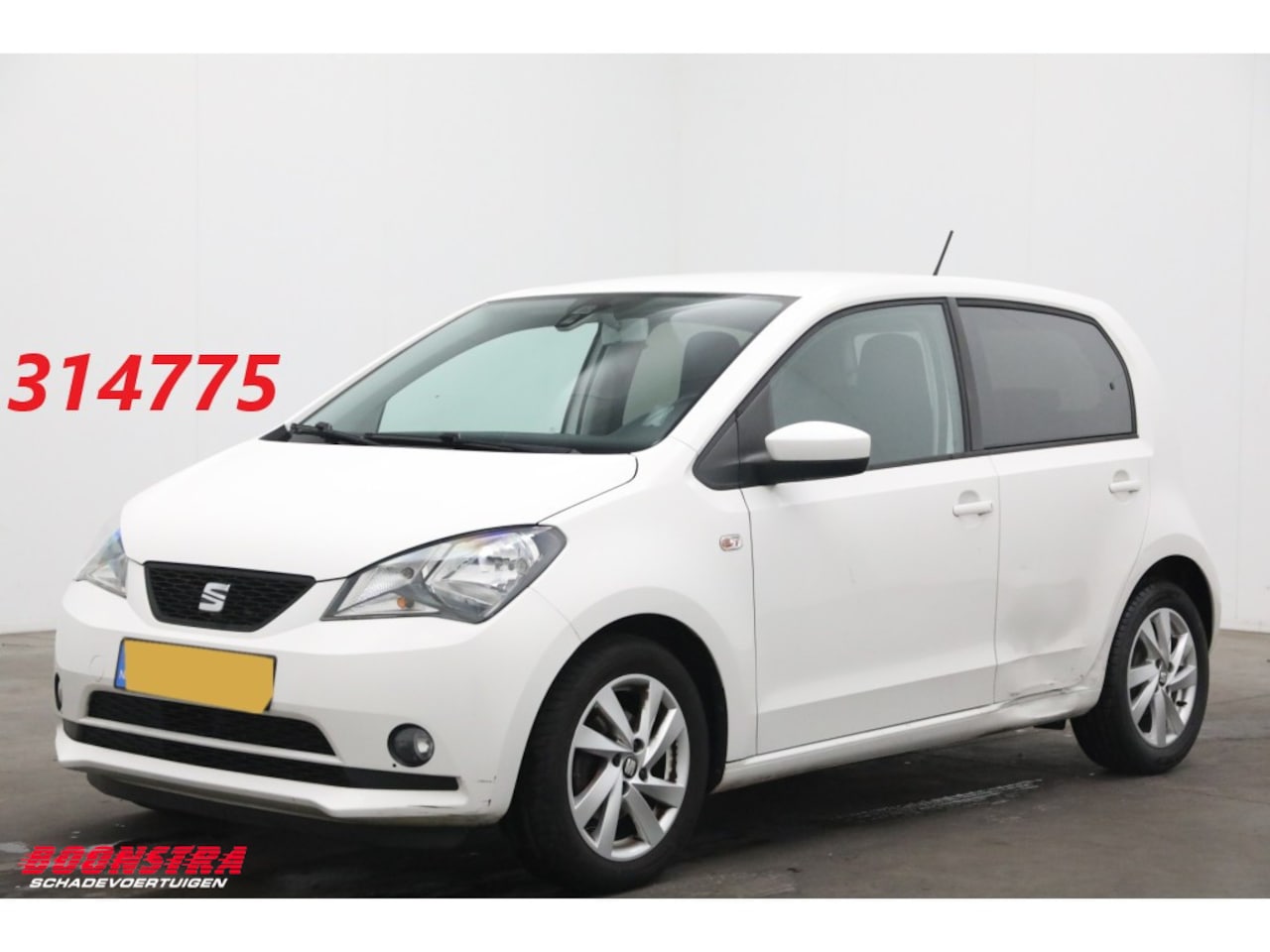 SEAT Mii - 1.0 Sport Dynamic Airco Stoelverwarming LMV 39.532 km!! - AutoWereld.nl