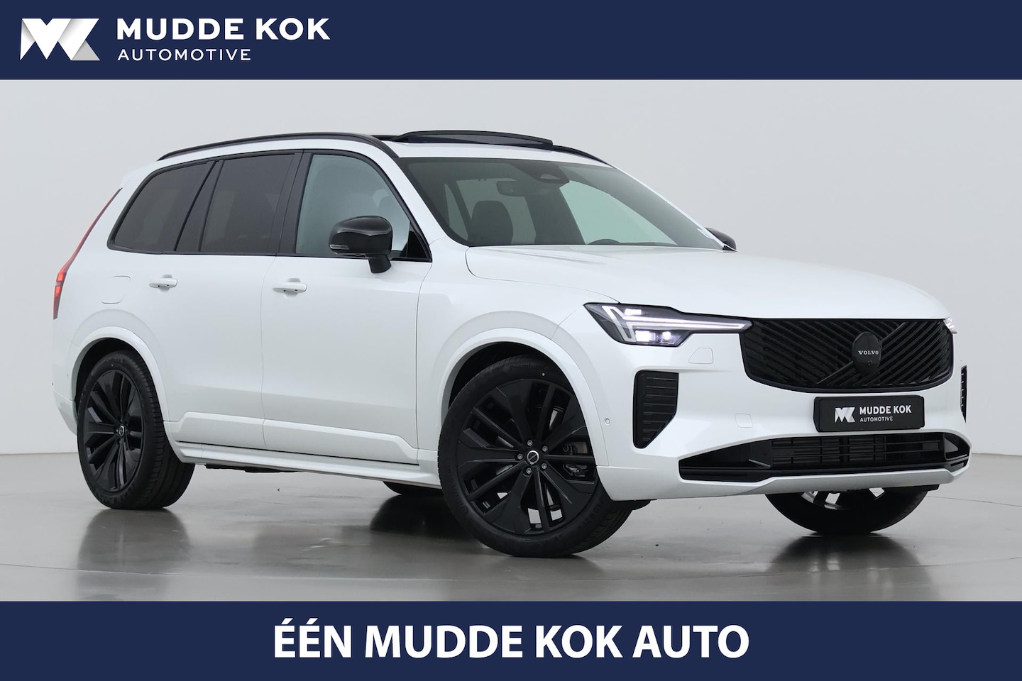 Volvo XC90 - T8 Plug-in hybrid Ultra Black Edition | Luchtvering | Trekhaak | Head-Up | 360° Camera | P - AutoWereld.nl