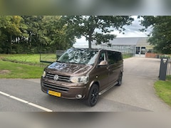 Volkswagen Transporter - 2.0 TDI L2H1 DC 166.000 NAP AUTOMAAT KANON DUBBELE CABINE BRUIN 2012