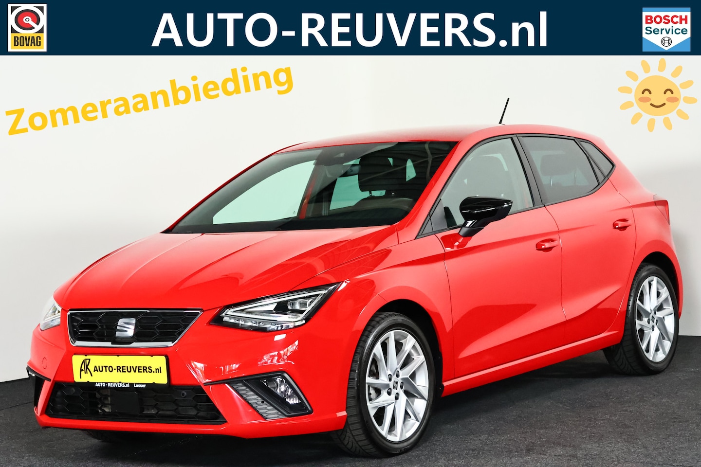 SEAT Ibiza - 1.0 EcoTSI FR Navi / ACC / LED / Full-Link - AutoWereld.nl