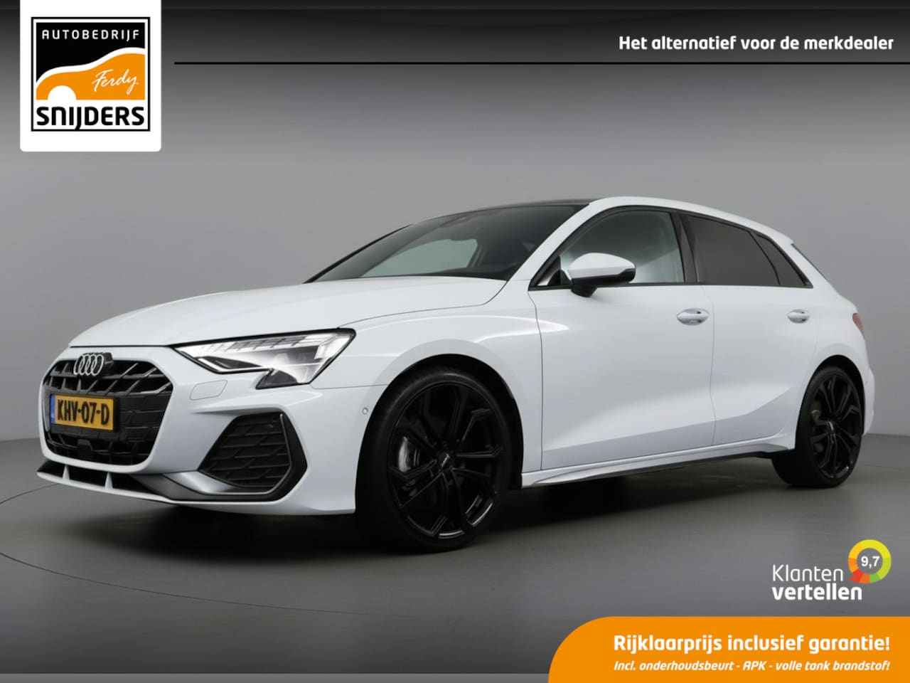 Audi A3 Sportback - 35 TFSI S-LINE Edition, Facelift | Virtual | APP | Camera | Navi | Adapt.Cruise - RIJKLAAR - AutoWereld.nl