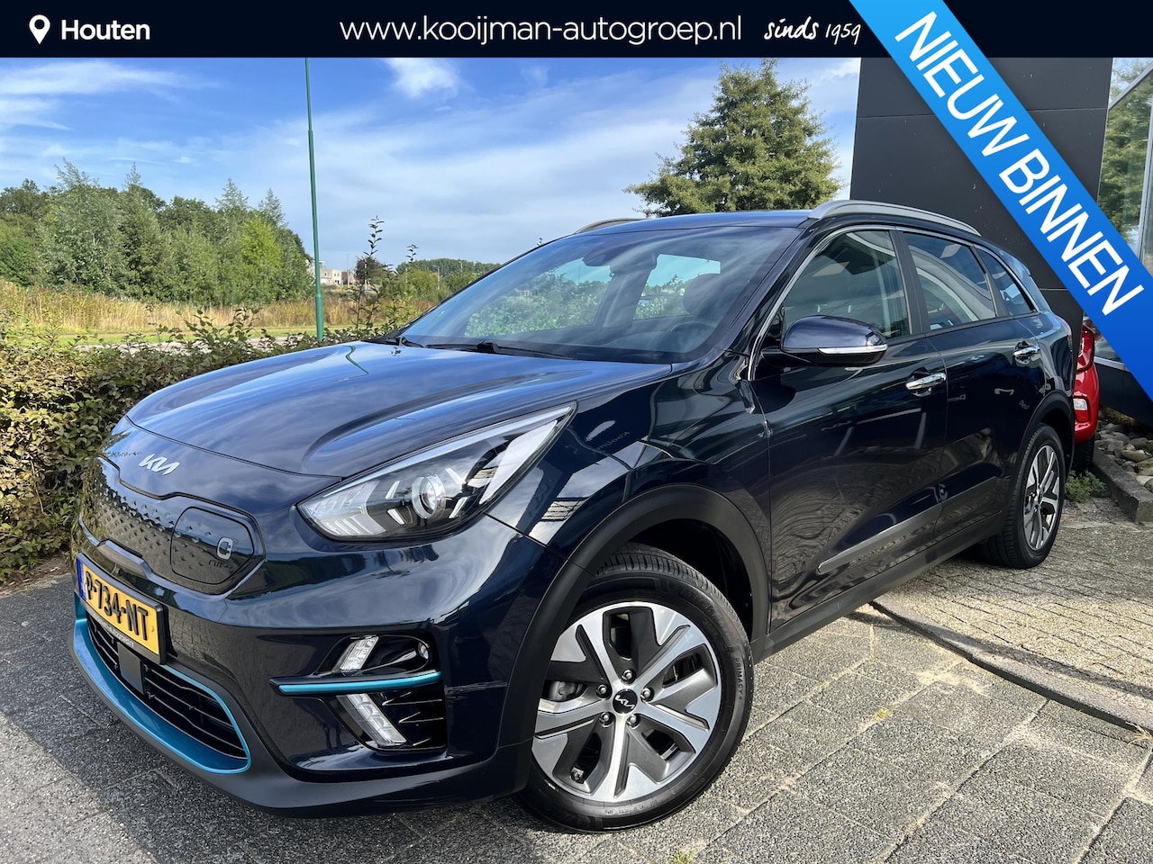 Kia e-Niro - DynamicLine 64 kWh Dealeronderhouden, 3-fase, SOH 100%, Stoelverwarming, Keyless, Adaptiev - AutoWereld.nl