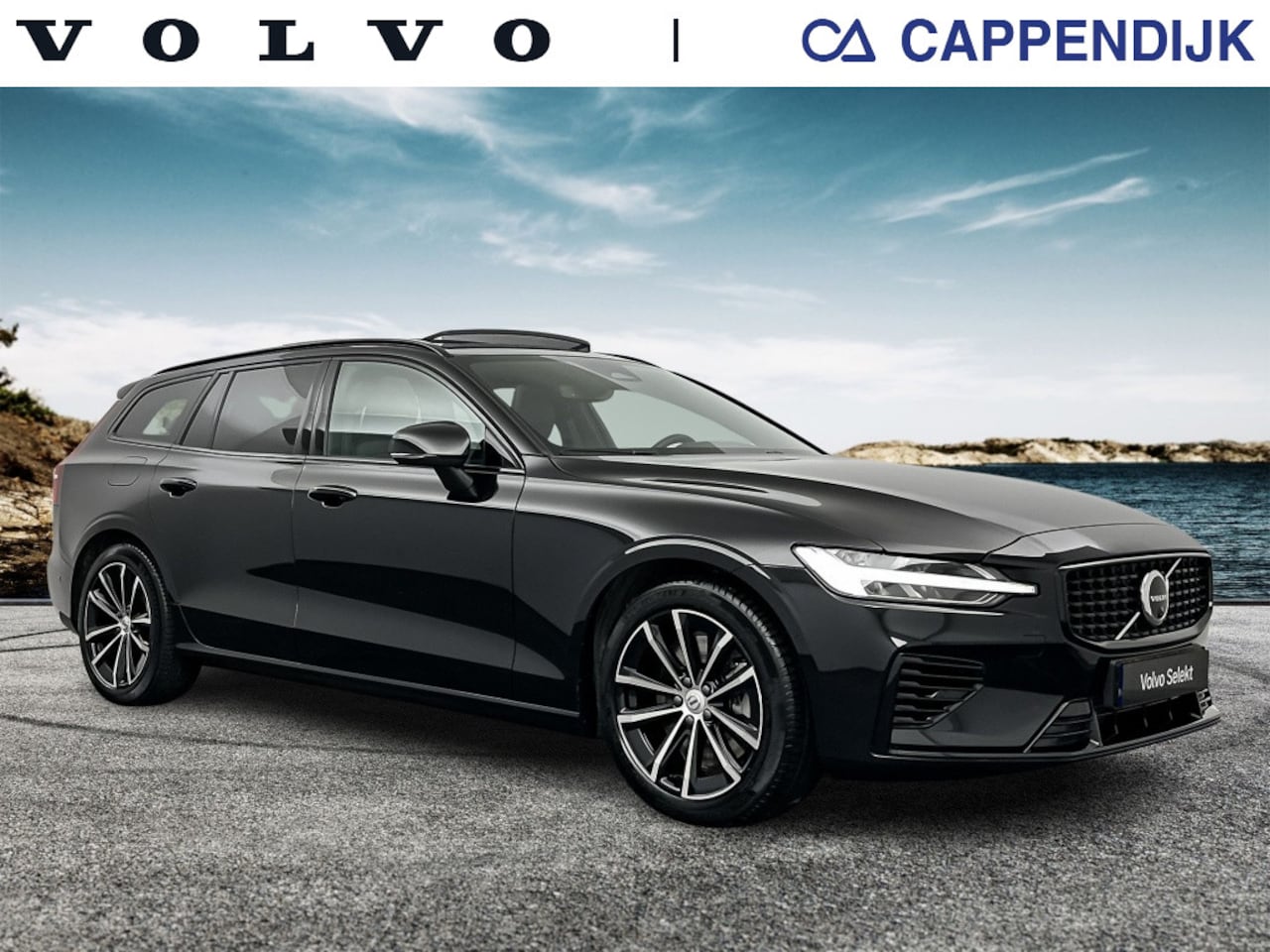 Volvo V60 - T8 455pk Recharge Plus Dark| Pano| Trekhaak| 360Camera| - AutoWereld.nl