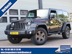 Jeep Wrangler - 2.8 CRD 200pk Euro 6 Rubicon Recon - Grijs kenteken - LED - Trekhaak - Airco