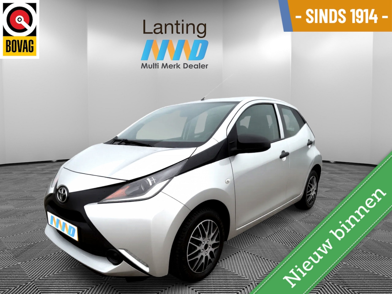 Toyota Aygo - 1.0 VVT-i x 5 deurs airco| cruise - AutoWereld.nl
