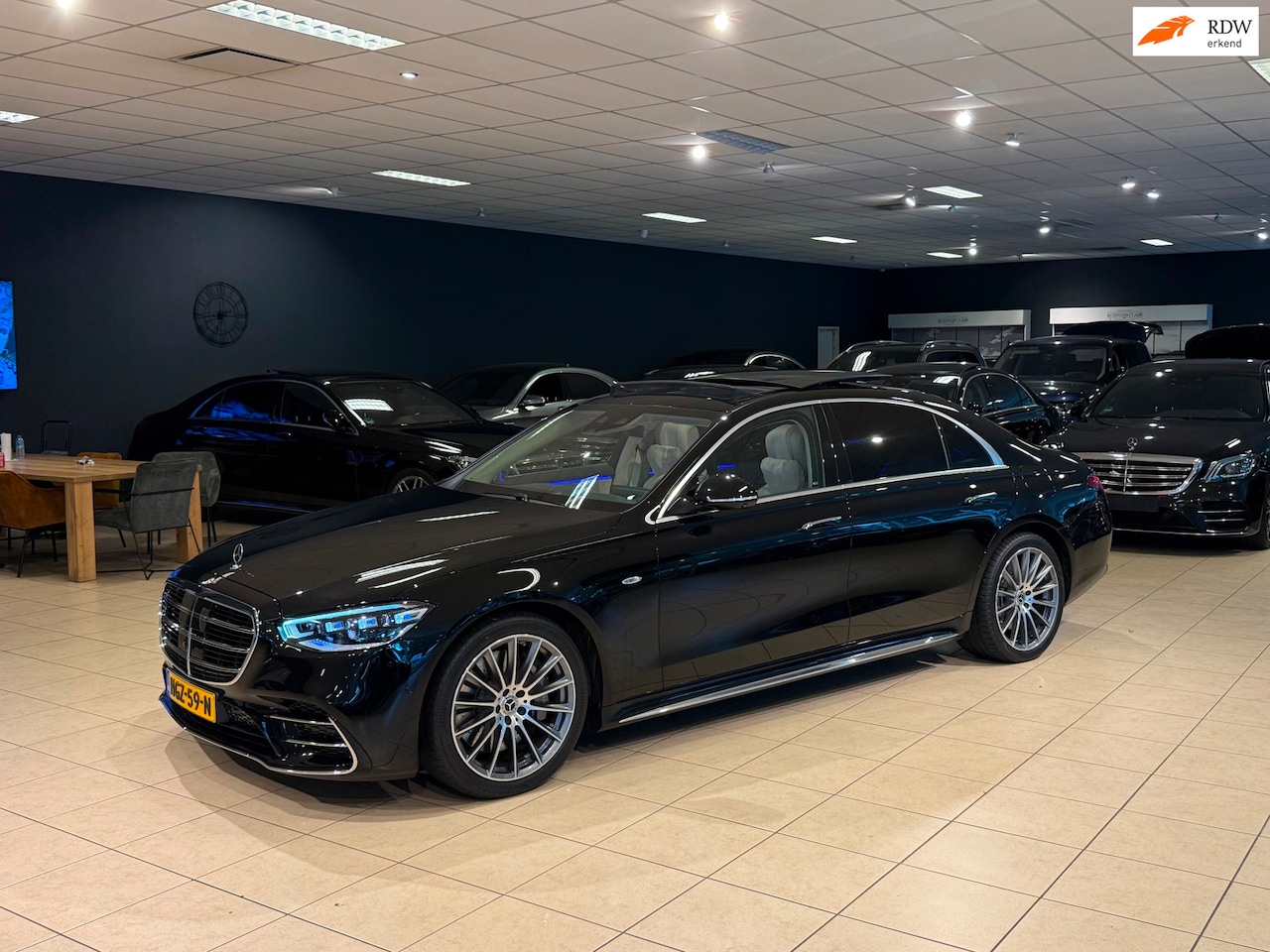 Mercedes-Benz S-klasse - S580 e 4MATIC Lang/Manufaktur/4D-Bur/Koelkast/Vol - AutoWereld.nl
