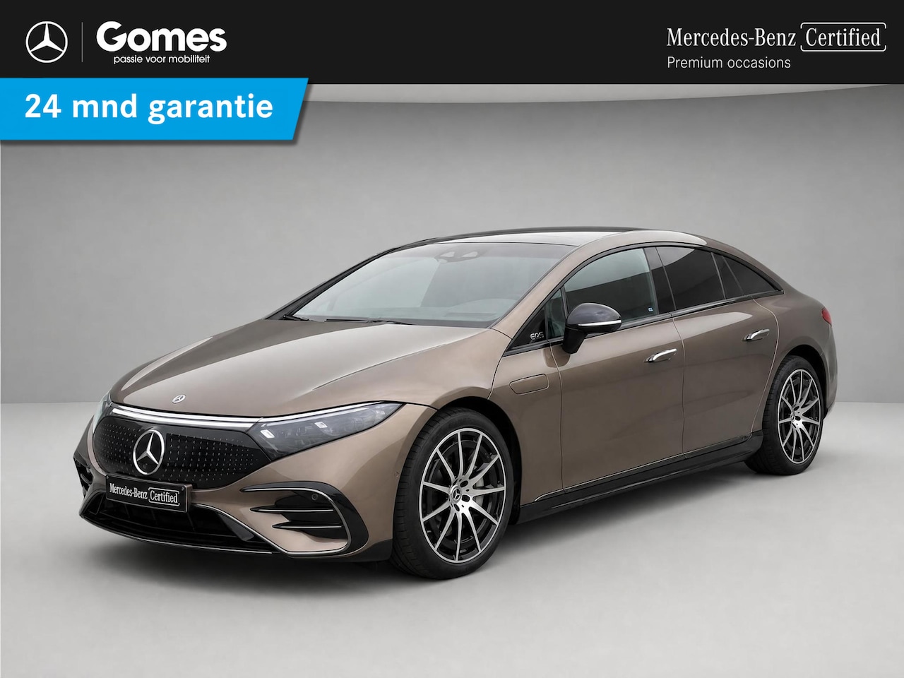 Mercedes-Benz EQS - 450+ AMG Line | Panoramadak | Premium+ | MBUX Hyperscreen | Achterasbesturing | Massage st - AutoWereld.nl