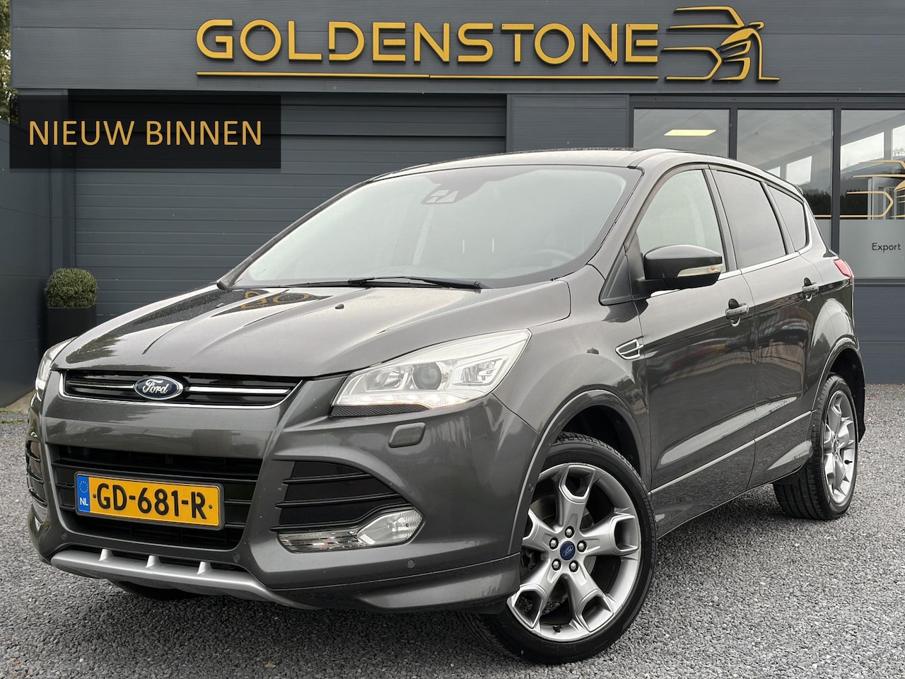 Ford Kuga - 1.5 Titanium Plus 4WD ✓2e Eigenaar✓Camera✓183pk✓Trekhaak✓Leder✓Stoelverw✓Navi✓Clima✓Cruise - AutoWereld.nl