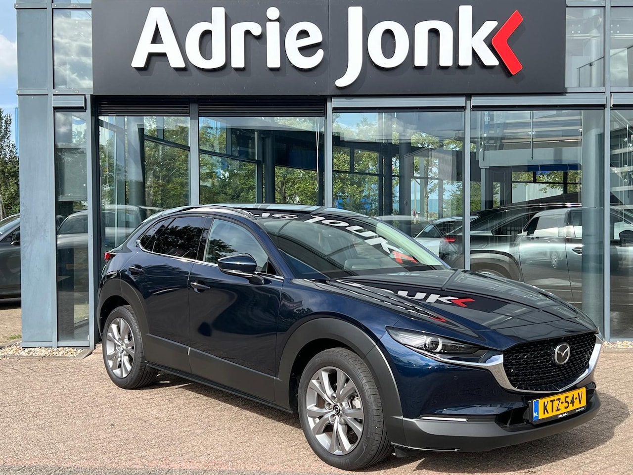 Mazda CX-30 - 2.5 e-SkyActiv-G M Hybrid Takumi AUTOMAAT | LEDER | 360gr CAMERA | Bose AUDIO | MEEST LUXE - AutoWereld.nl