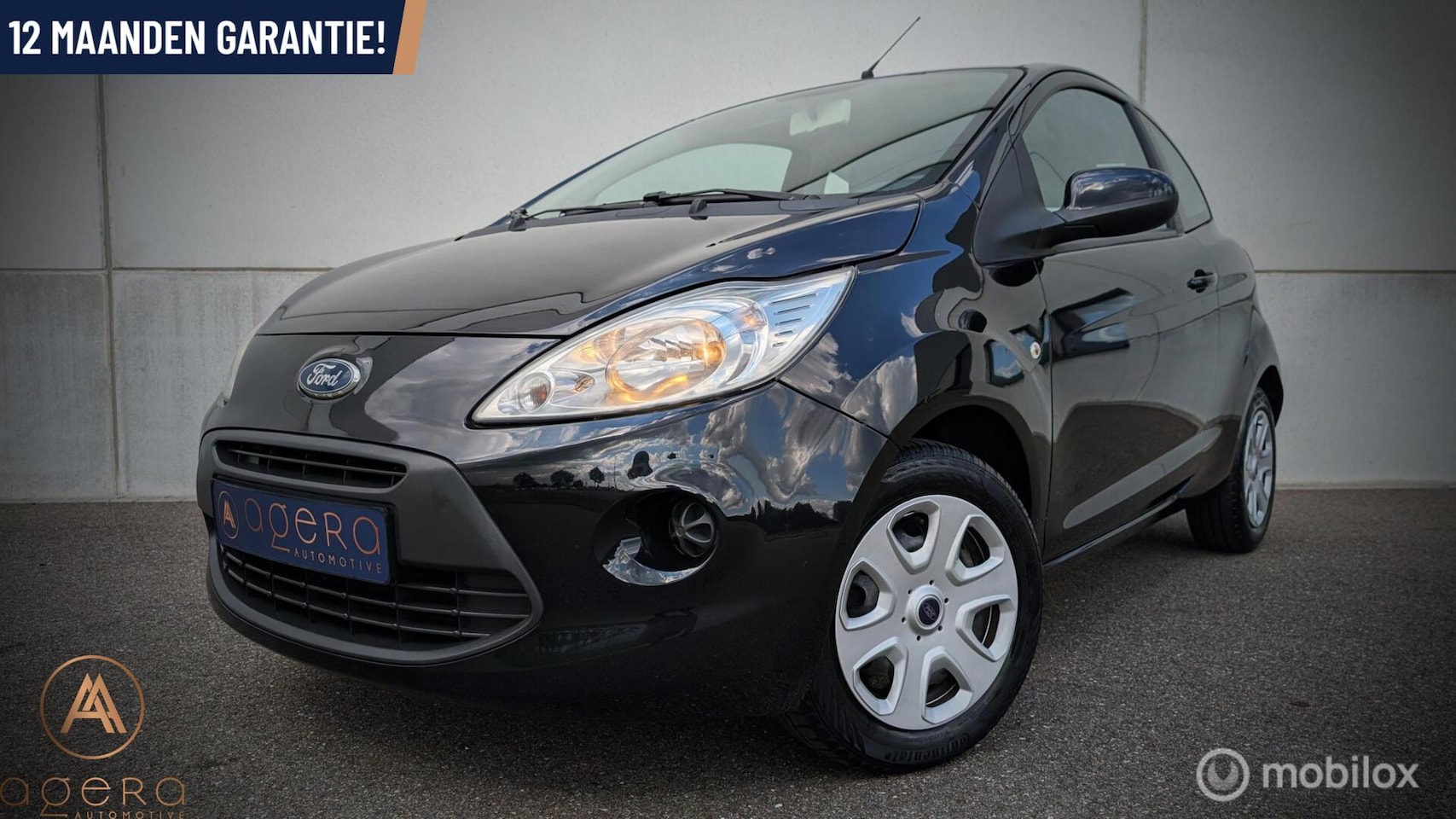 Ford Ka - 1.2 Cool & Sound, Goed onderhoude, Garantie, Airco - AutoWereld.nl