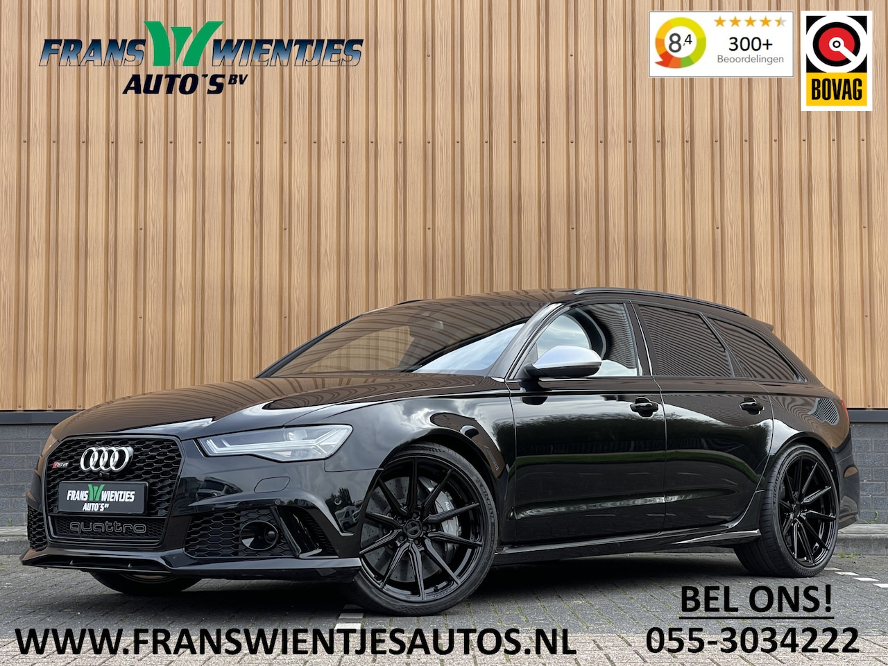 Audi RS6 - 4.0 TFSI Quattro Performance Pro Line Plus | 605 PK! | Keramische Remmen | Panoramadak | L - AutoWereld.nl