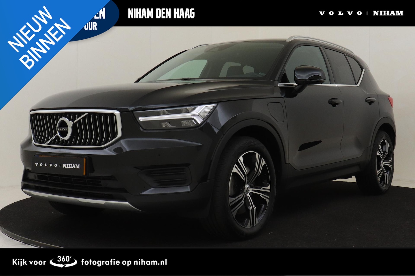 Volvo XC40 - T4 RECHARGE INSCRIPTION -LEDER|CAMERA|KEYLESS|ADAP.CRUISE|TREKHAAK|CARPLAY|PRIVACY.GLAS|19 - AutoWereld.nl