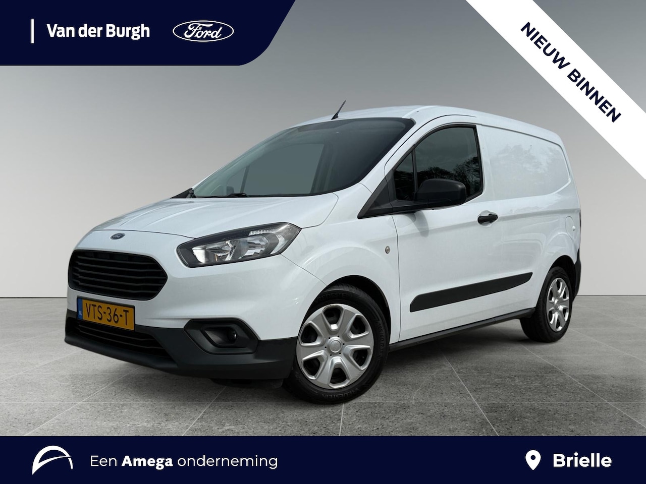 Ford Transit Courier - 1.5 TDCI Trend Duratorq S&S Airco | Verwarmbare stoelen | Dealer onderhouden - AutoWereld.nl